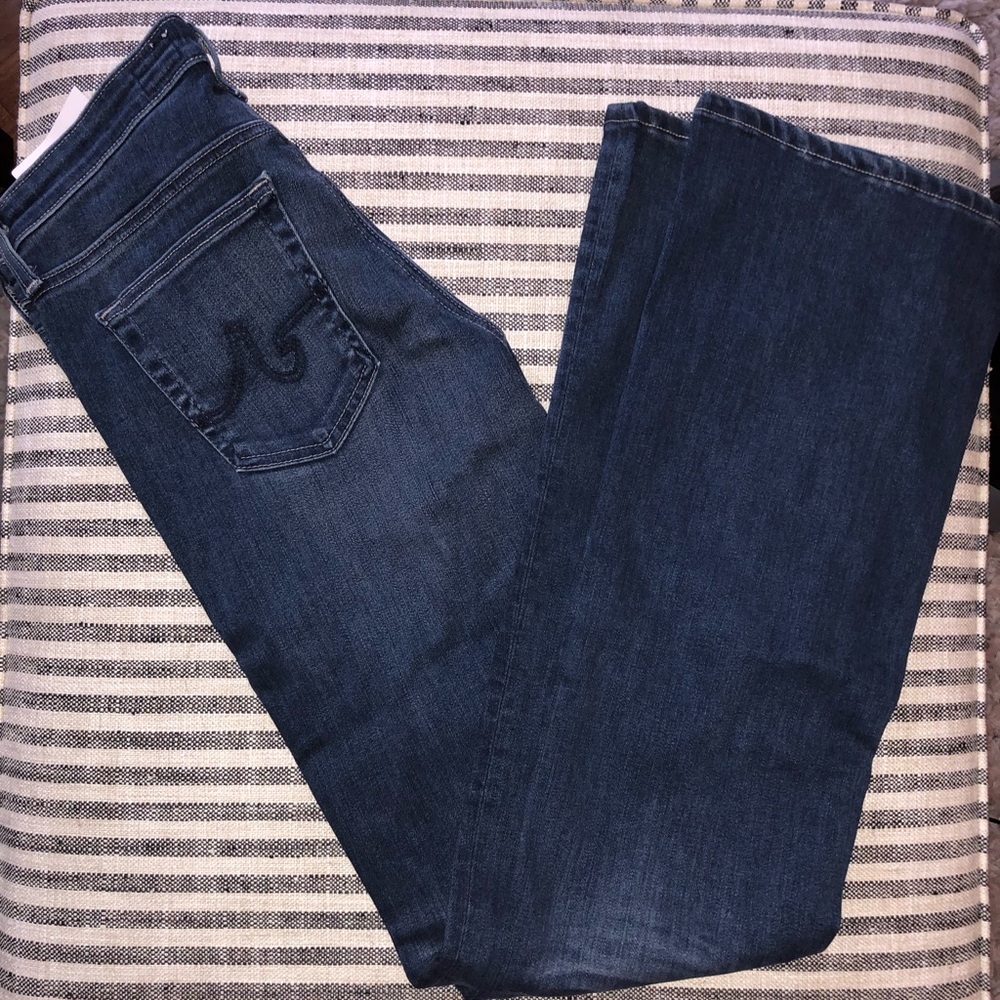 AG high waisted boot cut jeans NWT! Size 27